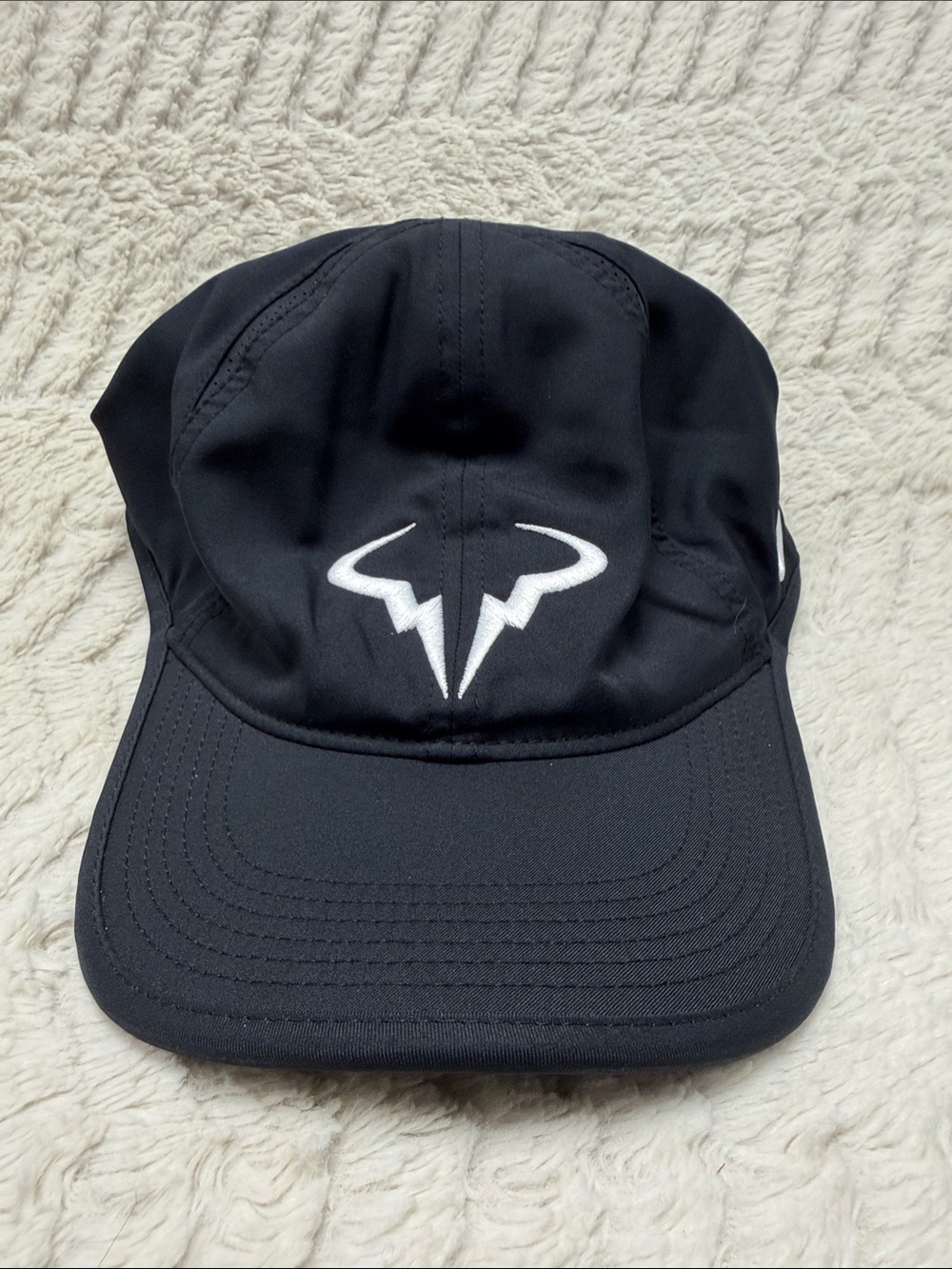 Nike Dri-FIT Club Rafa Nadal Unstructured Tennis Hat Black Adjustable NWOT